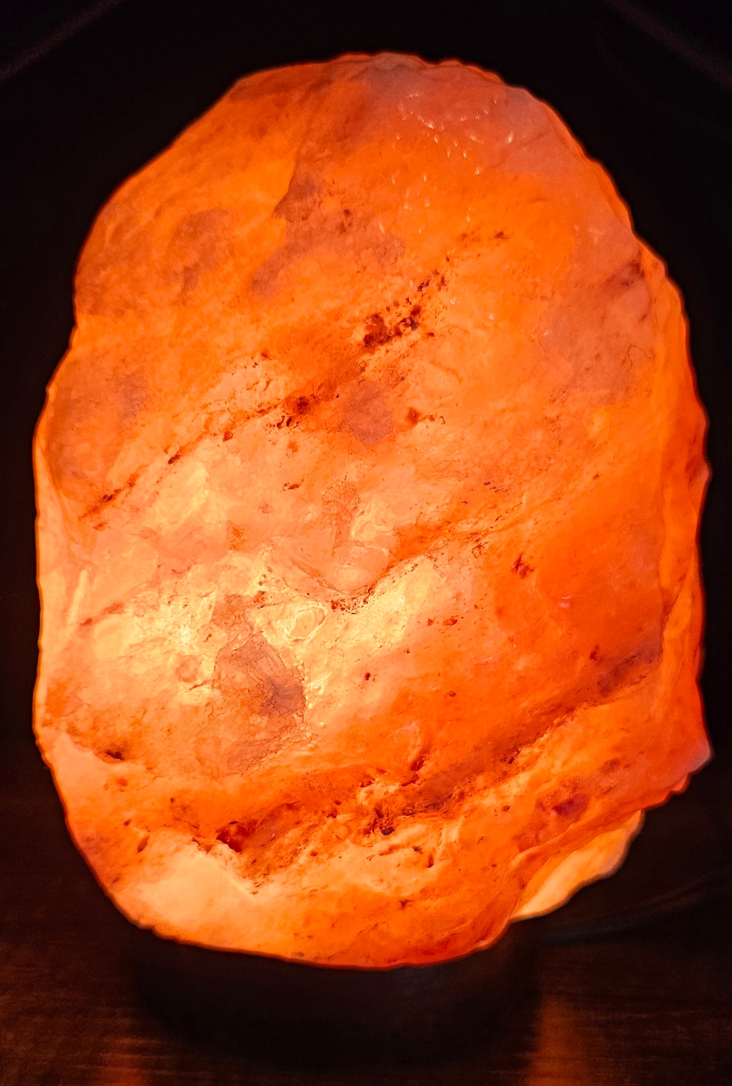 Individually Featured #64 - Stunning Crystalline, Diagonal-Striped Medium Color Lamp