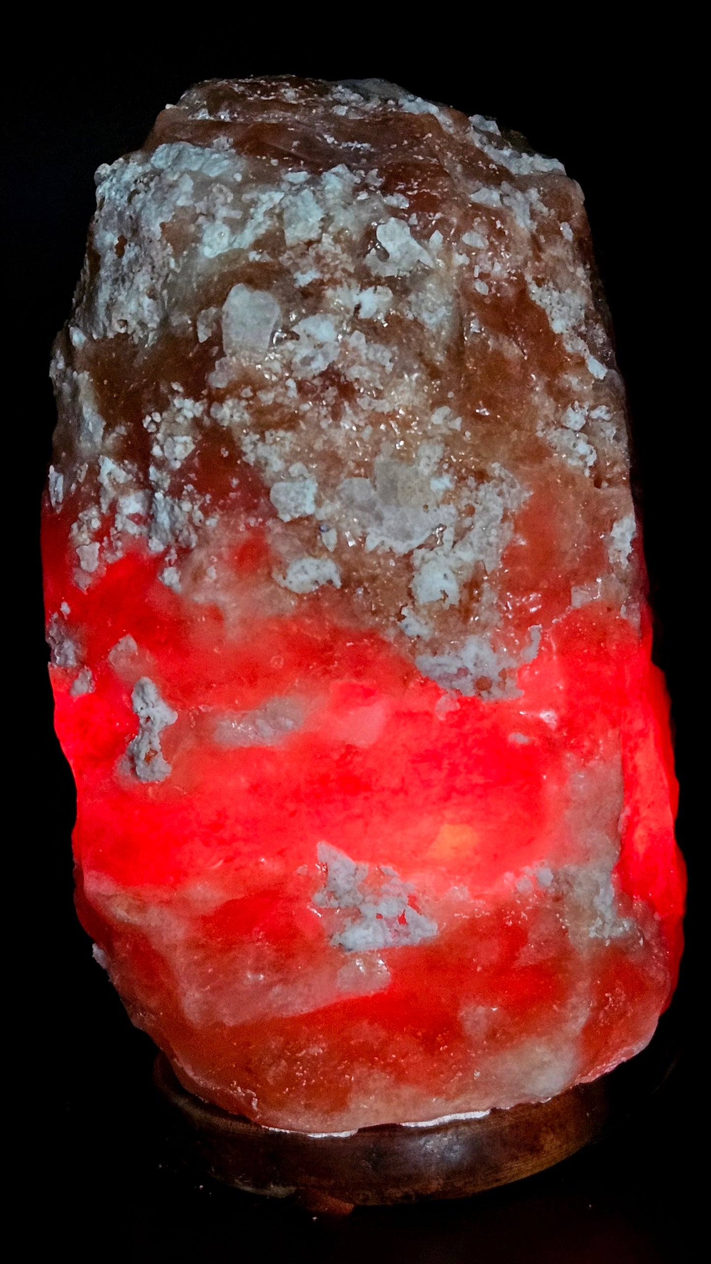 Individually Featured #81 - Shimmering Snow-dusted Dark, Deep Red Sunset