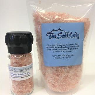 Himalayan Salt Coarse – 1 Lb (453g) Pink Sea Salt, Perfect For Grinder Refill