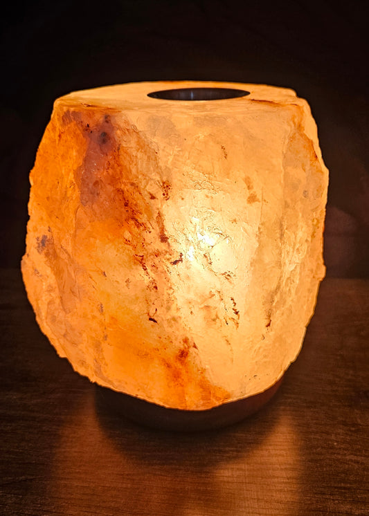 Individually Featured Salt Lamp Oil Diffuser #1 ~ 9 lbs