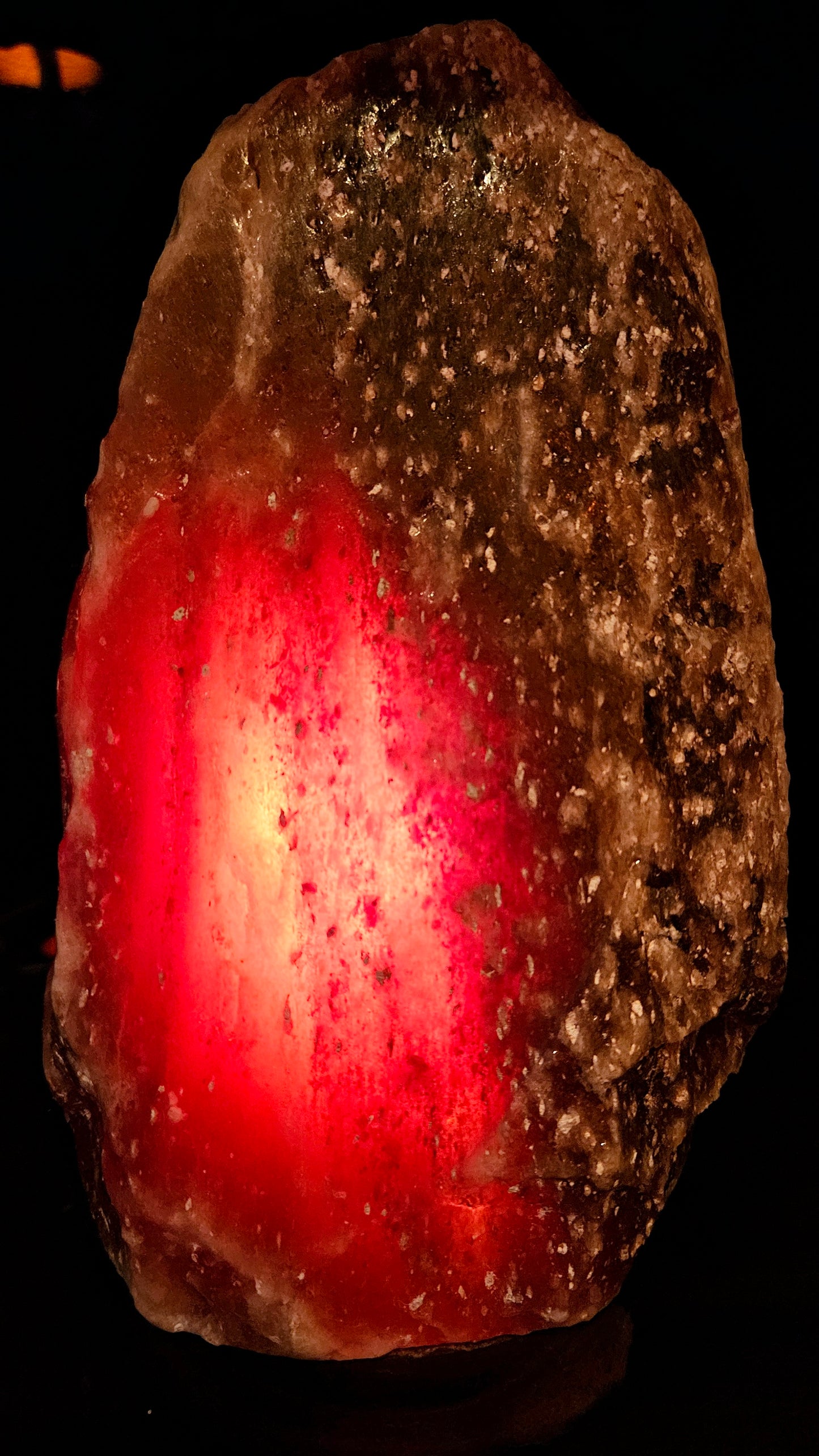 Individually Featured #45 - RARE DARK Bedroom Salt Lamp