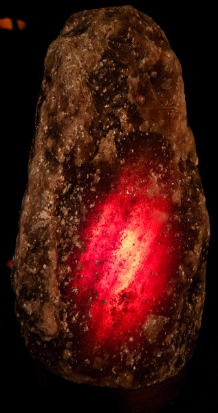 Individually Featured #45 - RARE DARK Bedroom Salt Lamp