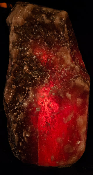 Individually Featured #45 - RARE DARK Bedroom Salt Lamp