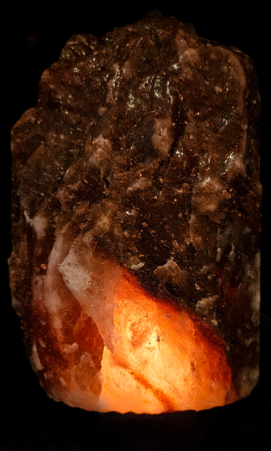 Individually Featured #47 - RARE DARK Bedroom Salt Lamp