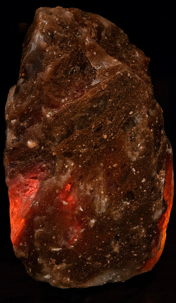 Individually Featured #47 - RARE DARK Bedroom Salt Lamp