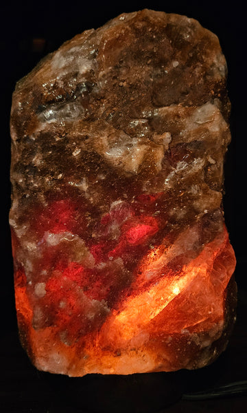 Individually Featured #47 - RARE DARK Bedroom Salt Lamp