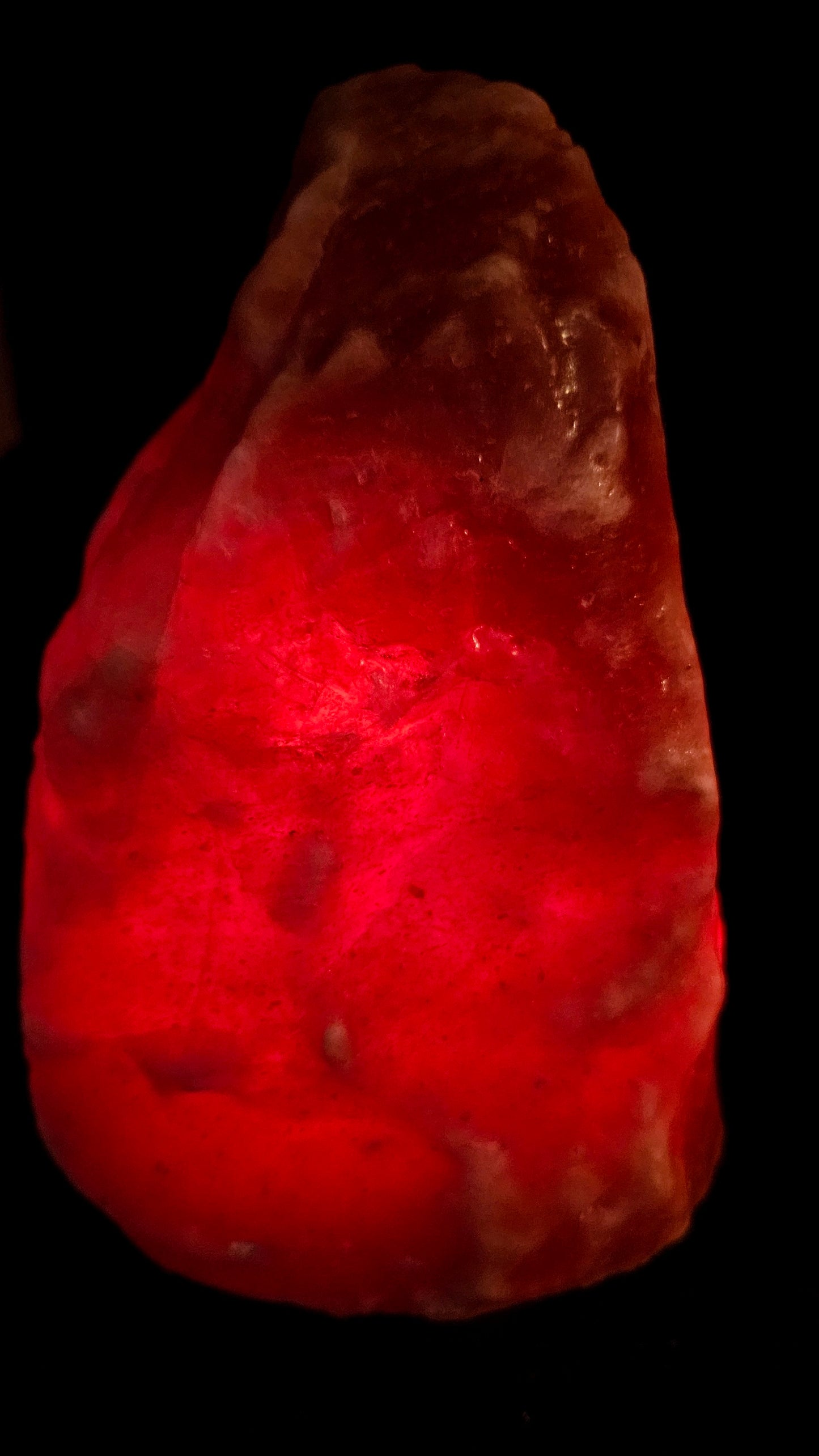 Individually Featured #79 - Shimmering Snow-Capped Dark, Deep Red Sunset