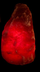 Individually Featured #79 - Shimmering Snow-Capped Dark, Deep Red Sunset