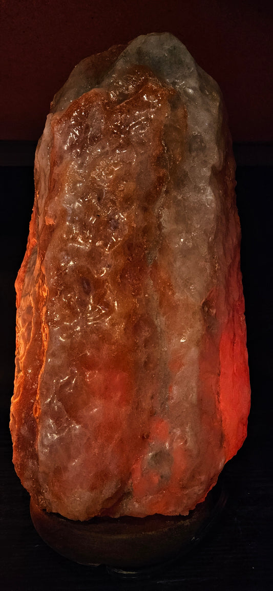 Individually Featured #92 - XL Breathtaking Crystalline Striped Lamp