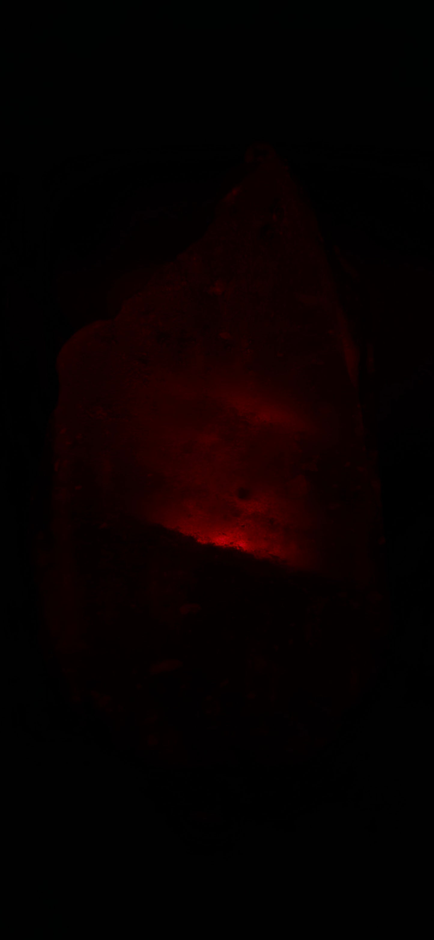 Individually Featured #101 - SUPER RARE VERY DARK Bedroom Salt Lamp