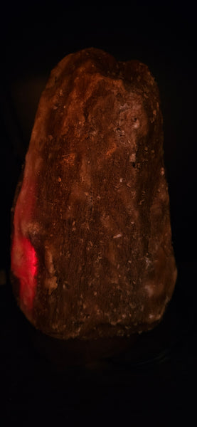 Individually Featured #102 - SUPER RARE STUNNING VERY DARK Bedroom Salt Lamp
