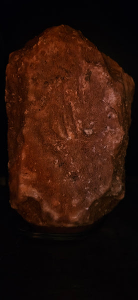 Individually Featured #102 - SUPER RARE STUNNING VERY DARK Bedroom Salt Lamp