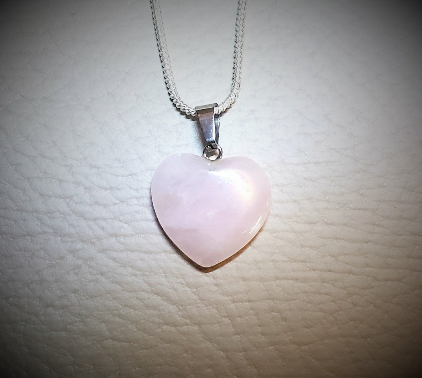 Rose Quartz Pendants-Handcrafted