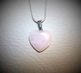 Rose Quartz Pendants-Handcrafted